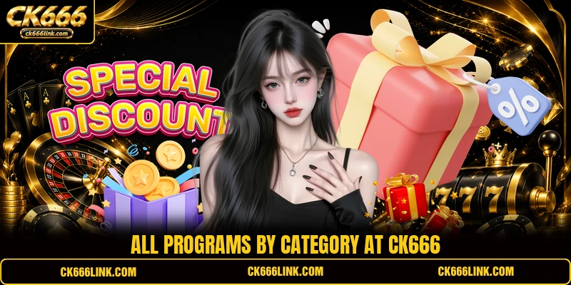 All programs by category at CK666