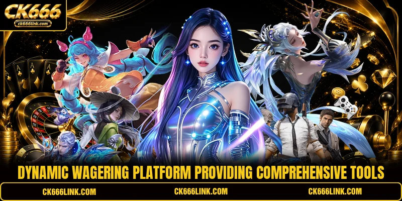 Dynamic wagering platform providing comprehensive tools
