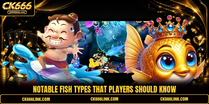 Notable fish types that players should know