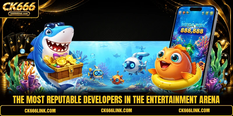 The most reputable developers in the entertainment arena
