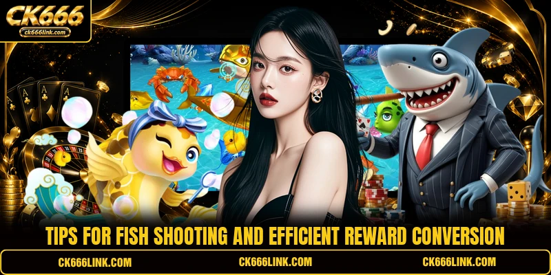 Tips for fish shooting and efficient reward conversion